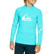 Camiseta Lycra Infantil Quiksilver Surf All Times Kids Azul-Q531K0008- -1-